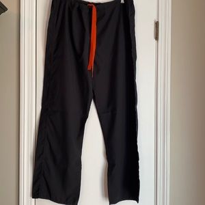 Medline Unisex Drawstring Scrub Pant - Black